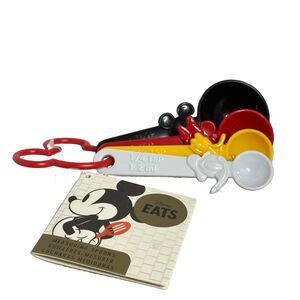 Disney Store Mickey Mouse & Friends Measuring Spoon Set 4 From Disney Eats NWT